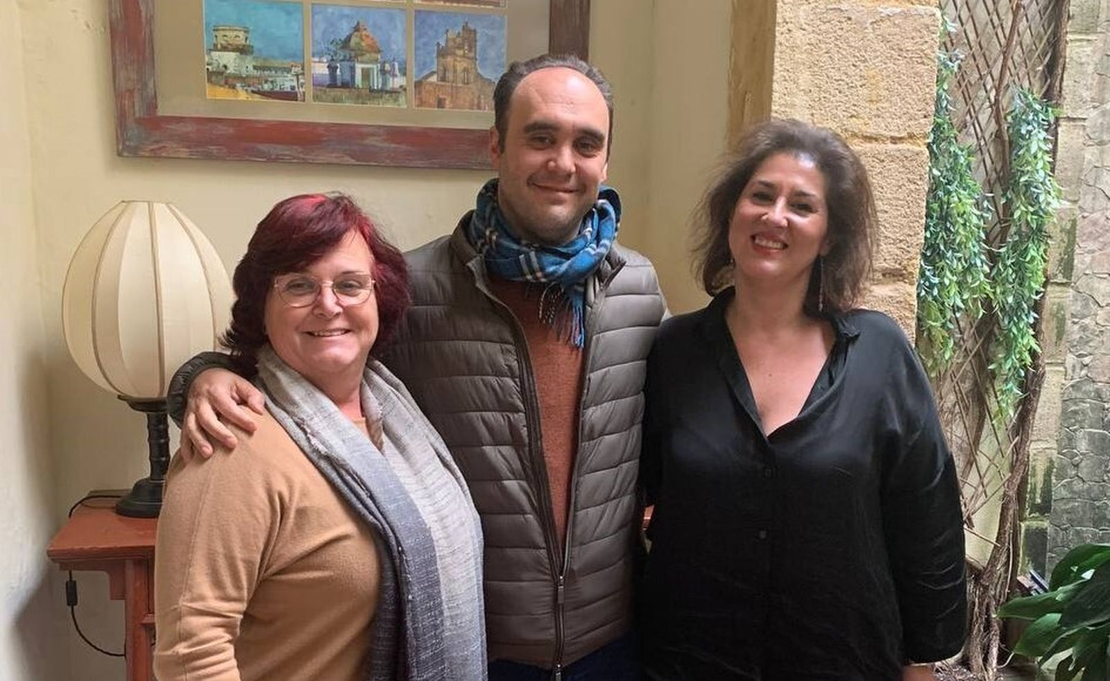 Dirigentes de la plataforma local Revive El Puerto.