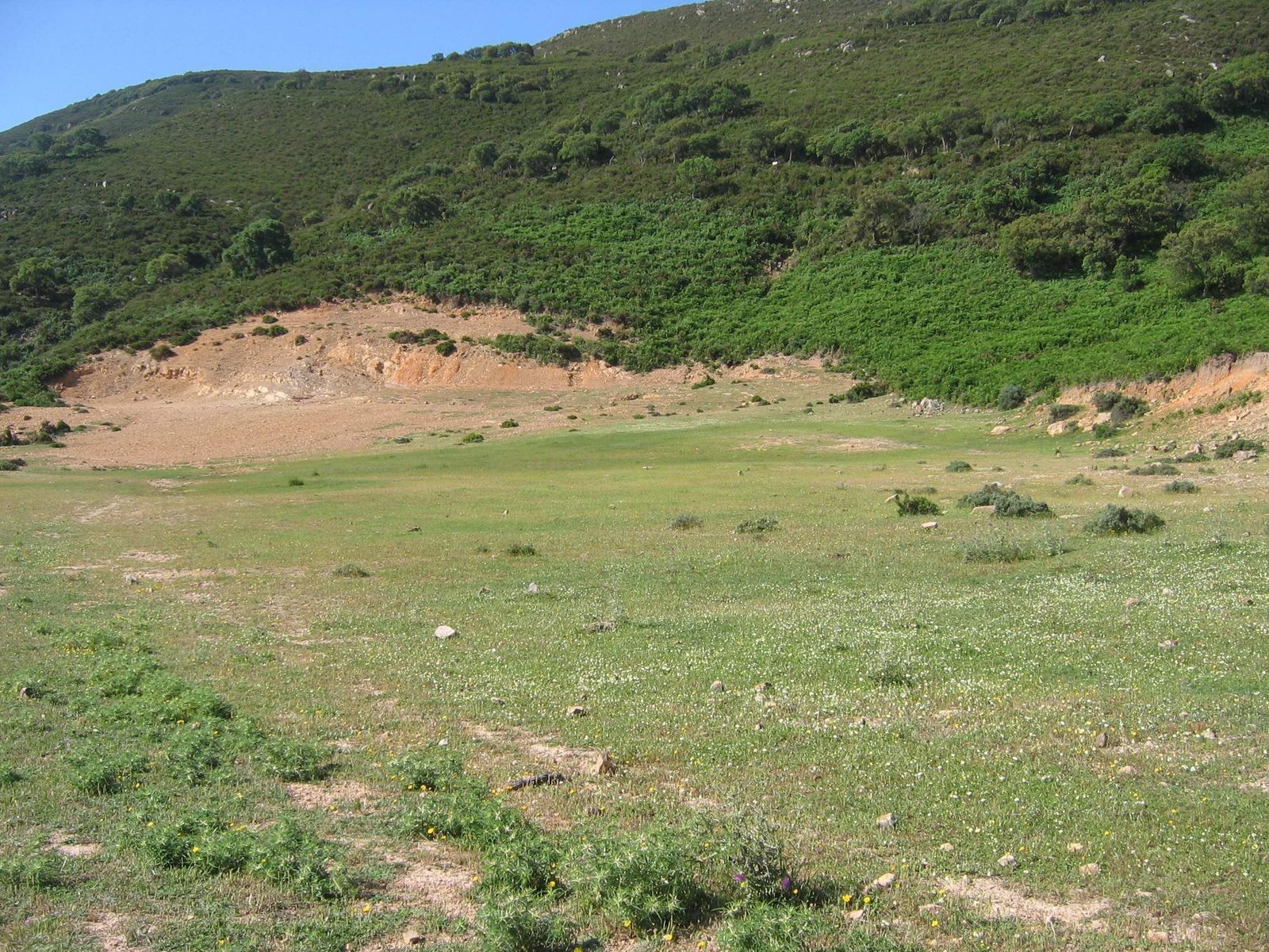 Antiguo campo de tiro, ubicado en terrenos de Majadal Alto.