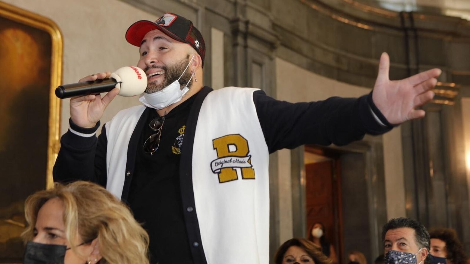 Kiko Rivera en el acto de presentación