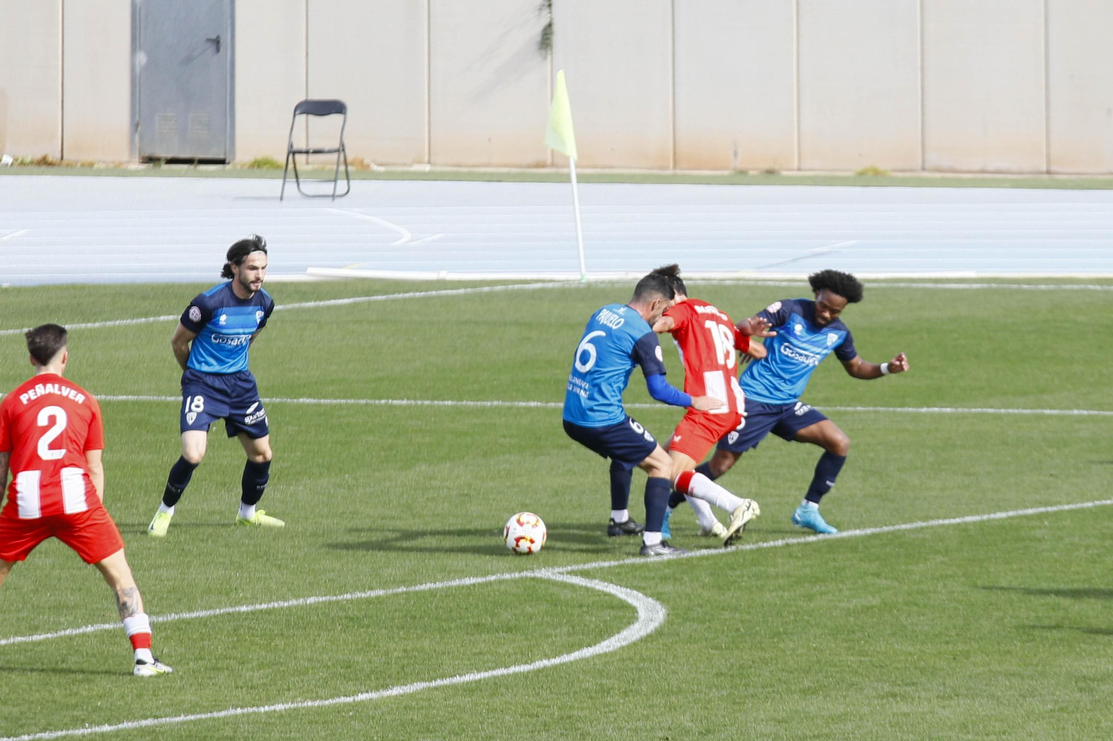 Imágenes del partido entre Almeria B contra Villanovense de segunda RFEF