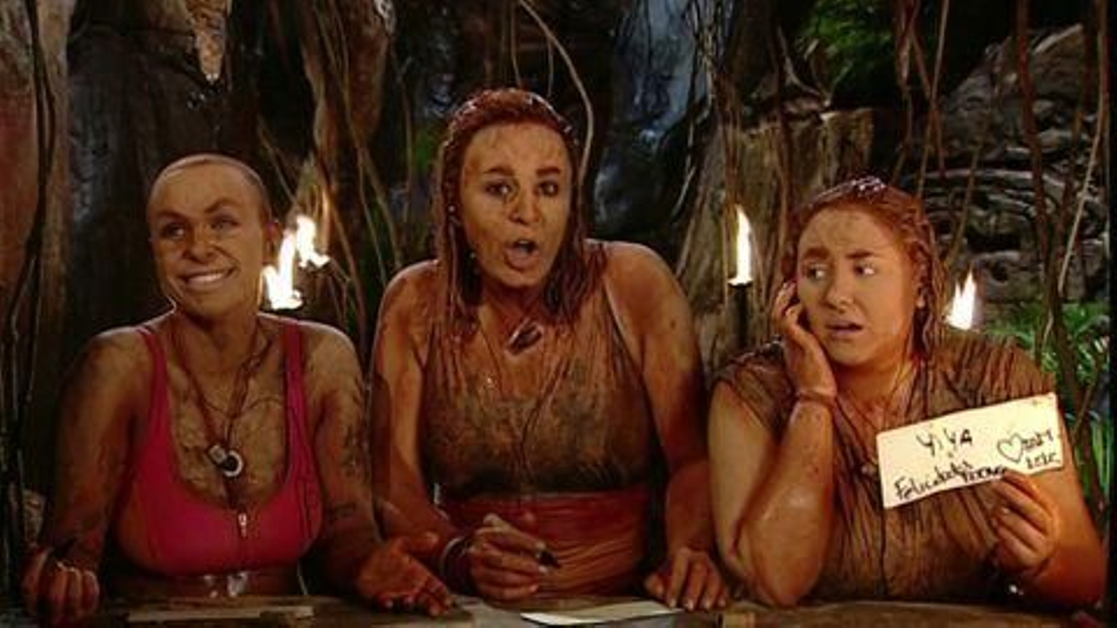 Un trío embarrado nomina: Yiya, Aldón y Rocío Flores