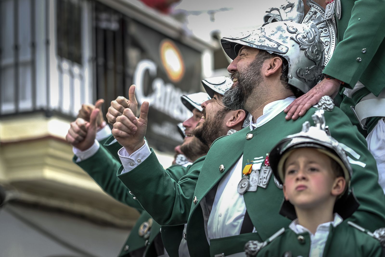 Las imágenes del Lunes de Coros