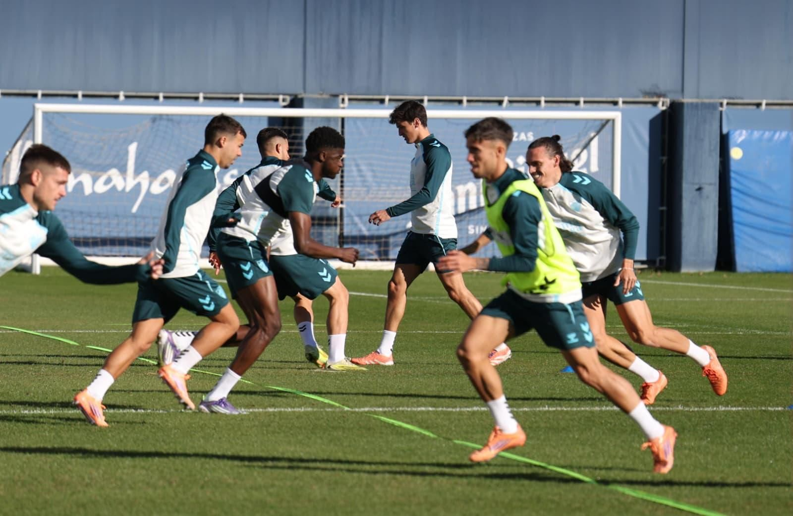 Imagen de un entrenamiento reciente