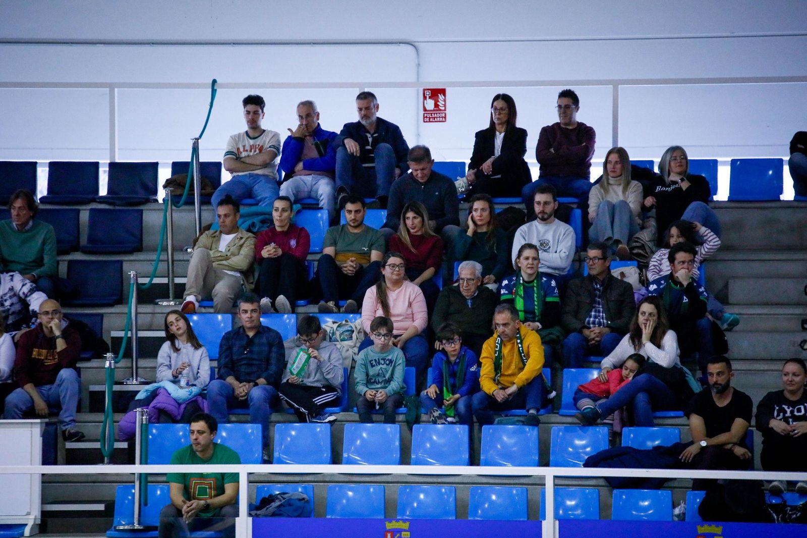 Las imágenes del Unicaja Costa de Almería-Leleman Conqueridor, primer partido del play off por el título de Superliga en Almería