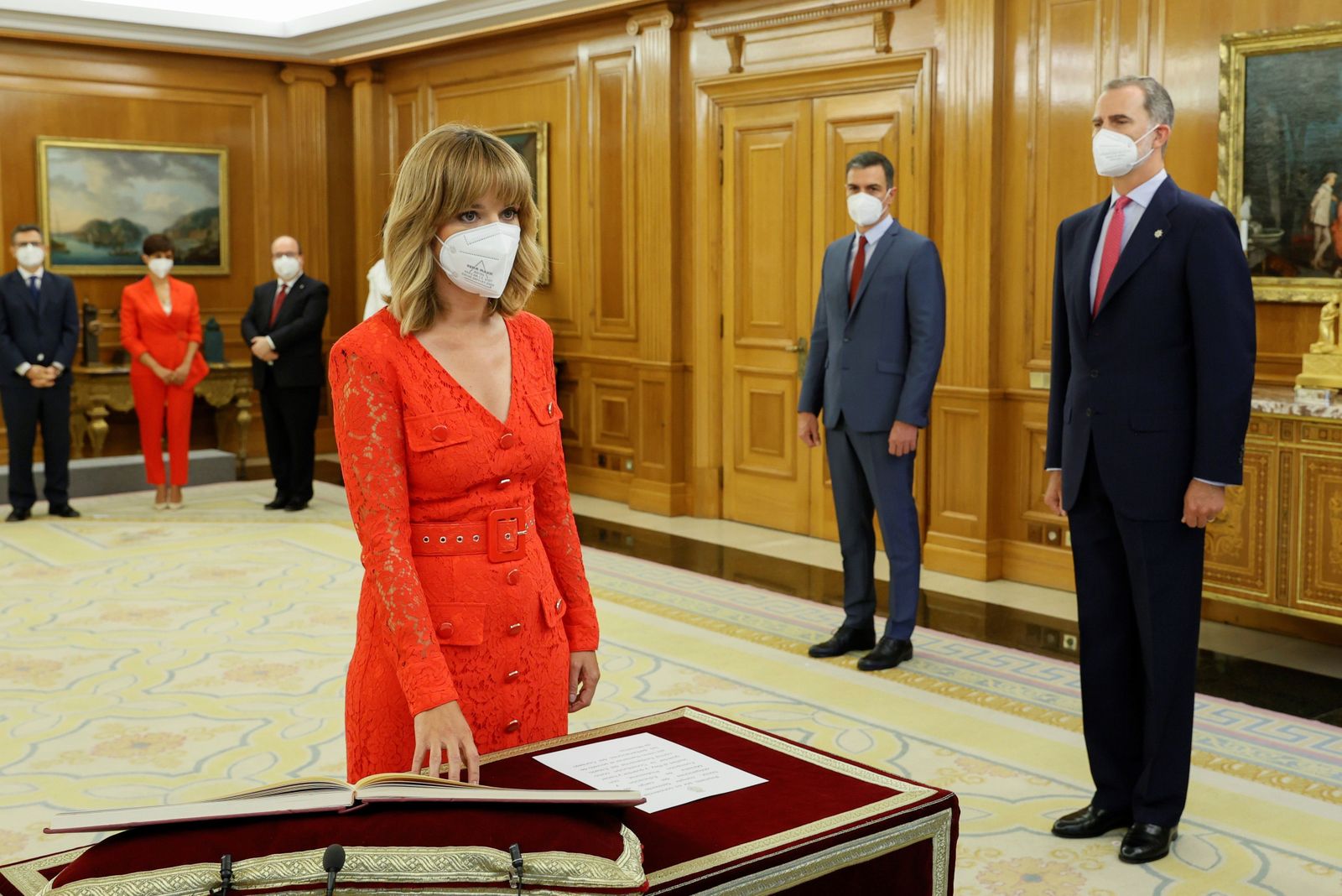 La nueva ministra de Educación y Formación Profesional , Pilar Alegría