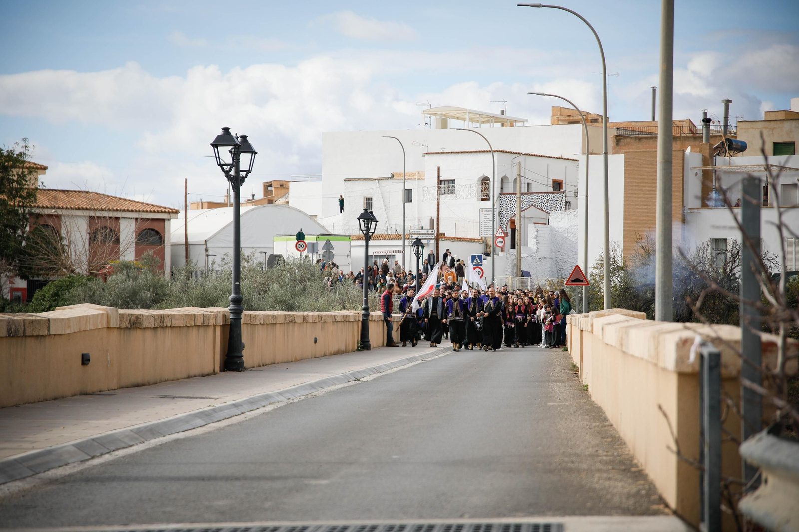 Última guerrilla en Gérgal entre moros y cristianos.