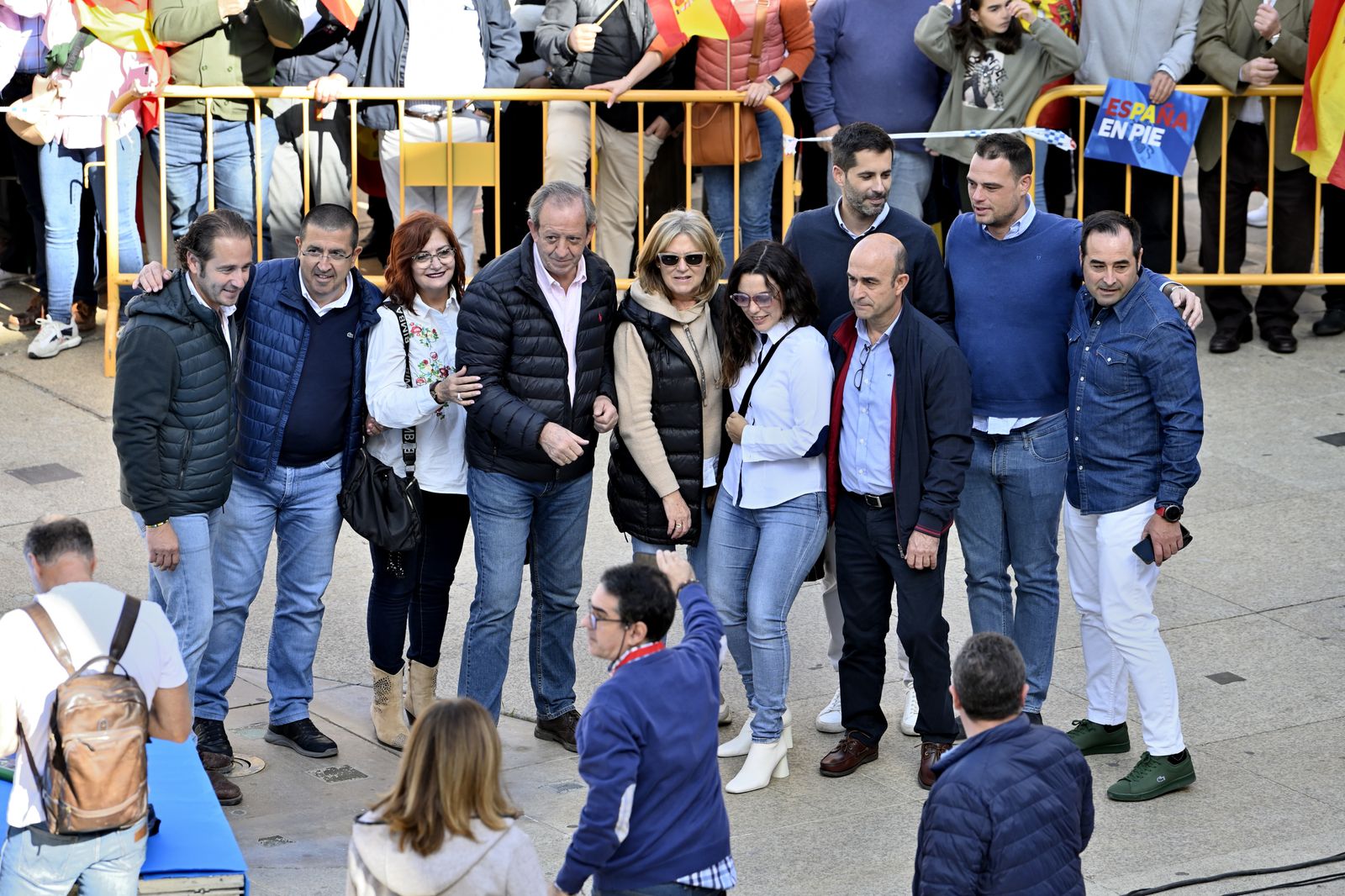 En imágenes: así ha sido la manifestación contra la amnistía en Jaén