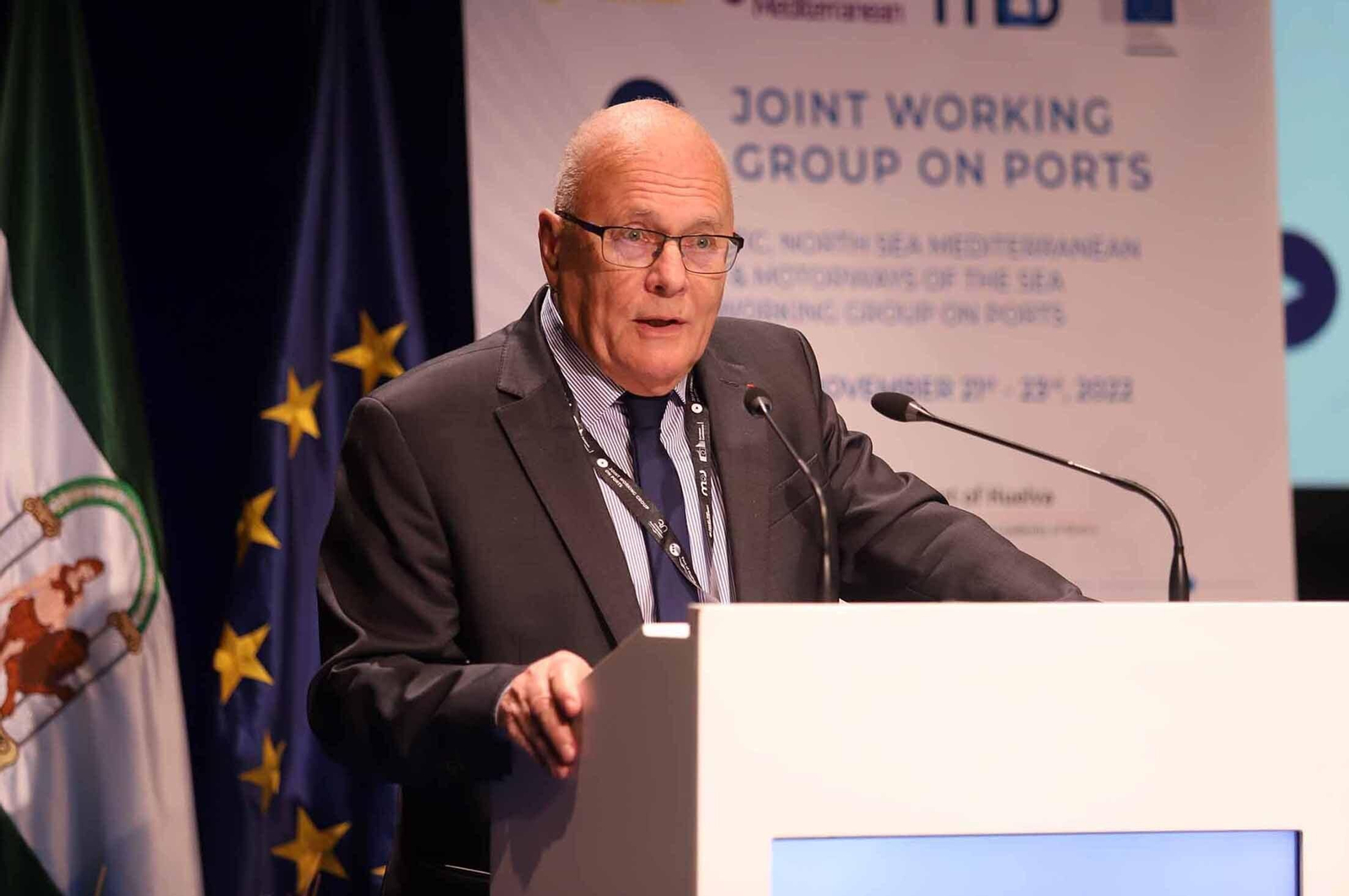 Imágenes de la jornada de los Corredores Europeos Atlántico, Mar del Norte-Mediterráneo y Autopistas del Mar