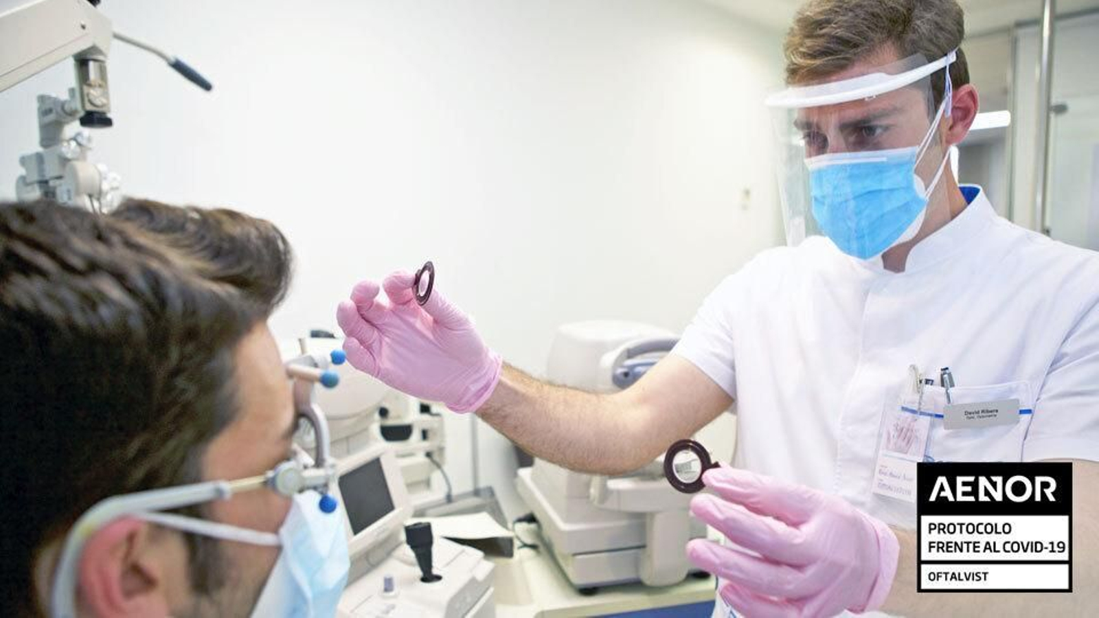 Oftalvist certifica su protocolo frente al COVID-19 en todas sus clínicas
