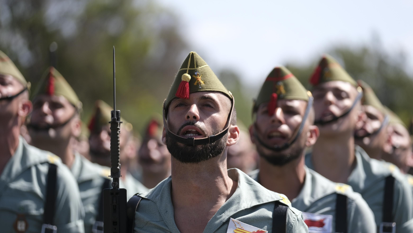 Imágenes del 102 aniversario de La Legión en Almería