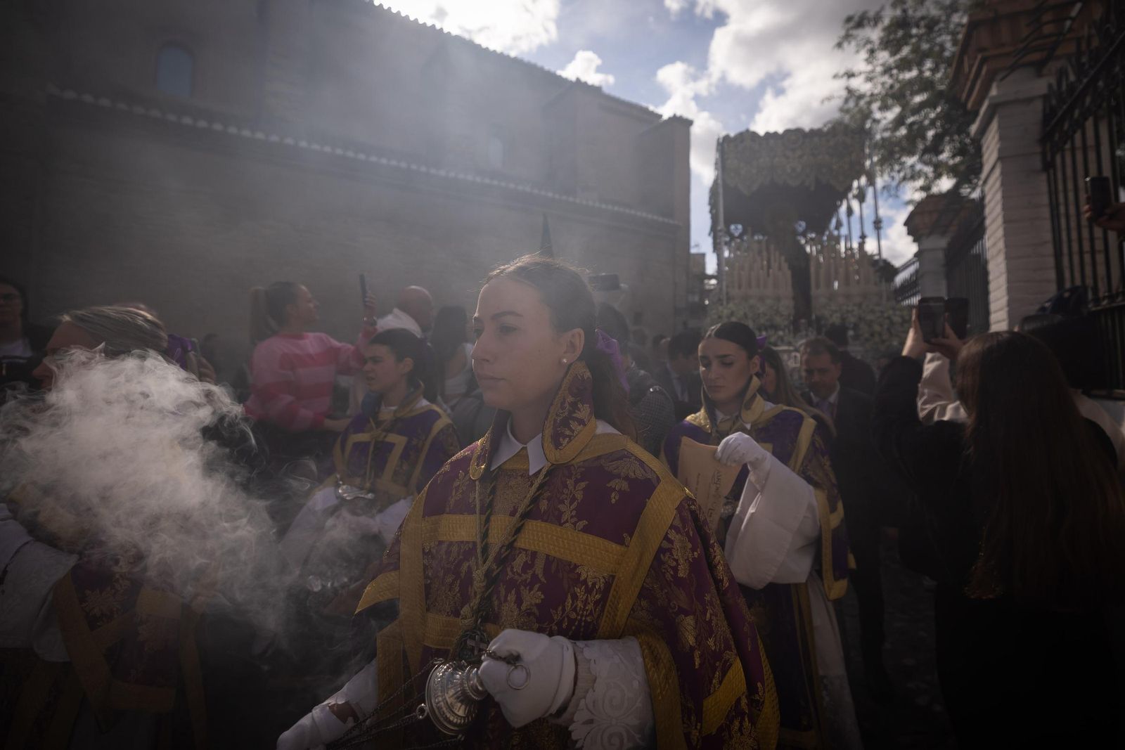 Las fotos mejores fotos de la procesión de la Estrella en el Jueves Santo de Granada