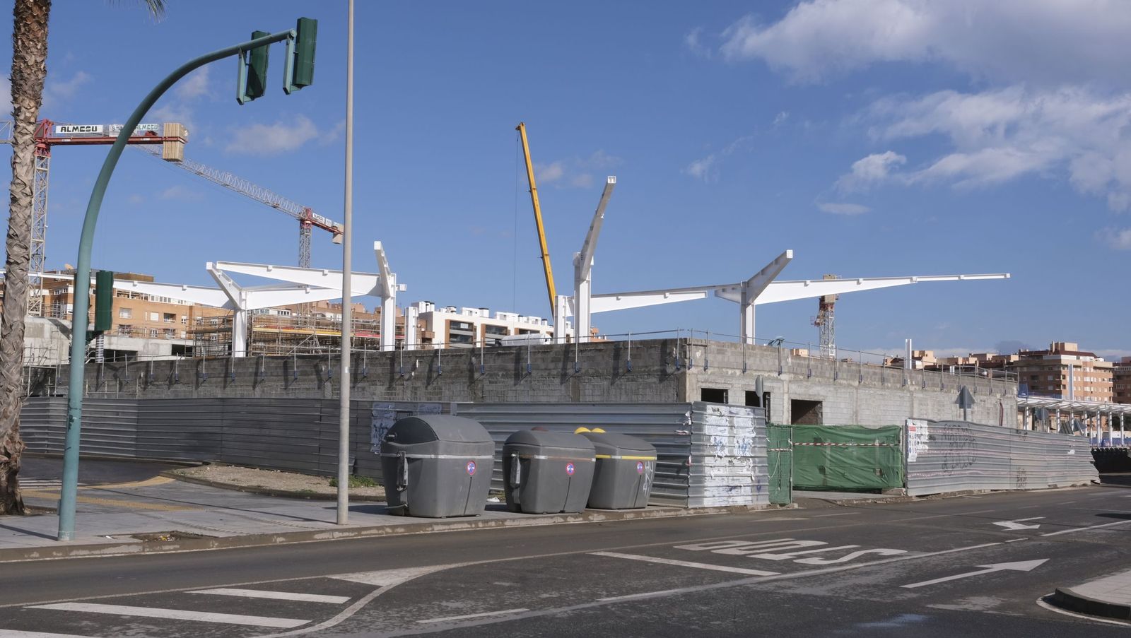 La llegada del AVE a Almería va tomando forma, en fotos