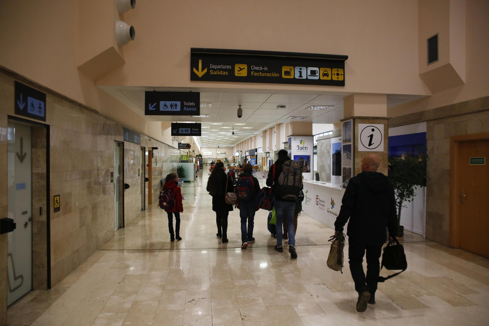 La llegada de pasajero un millón al Aeropuerto de Granada