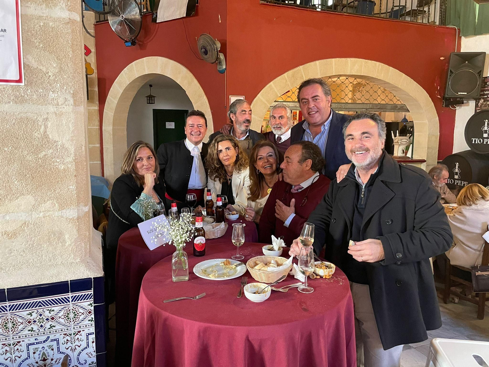 Zambombazo en la peña Don Antonio Chacón