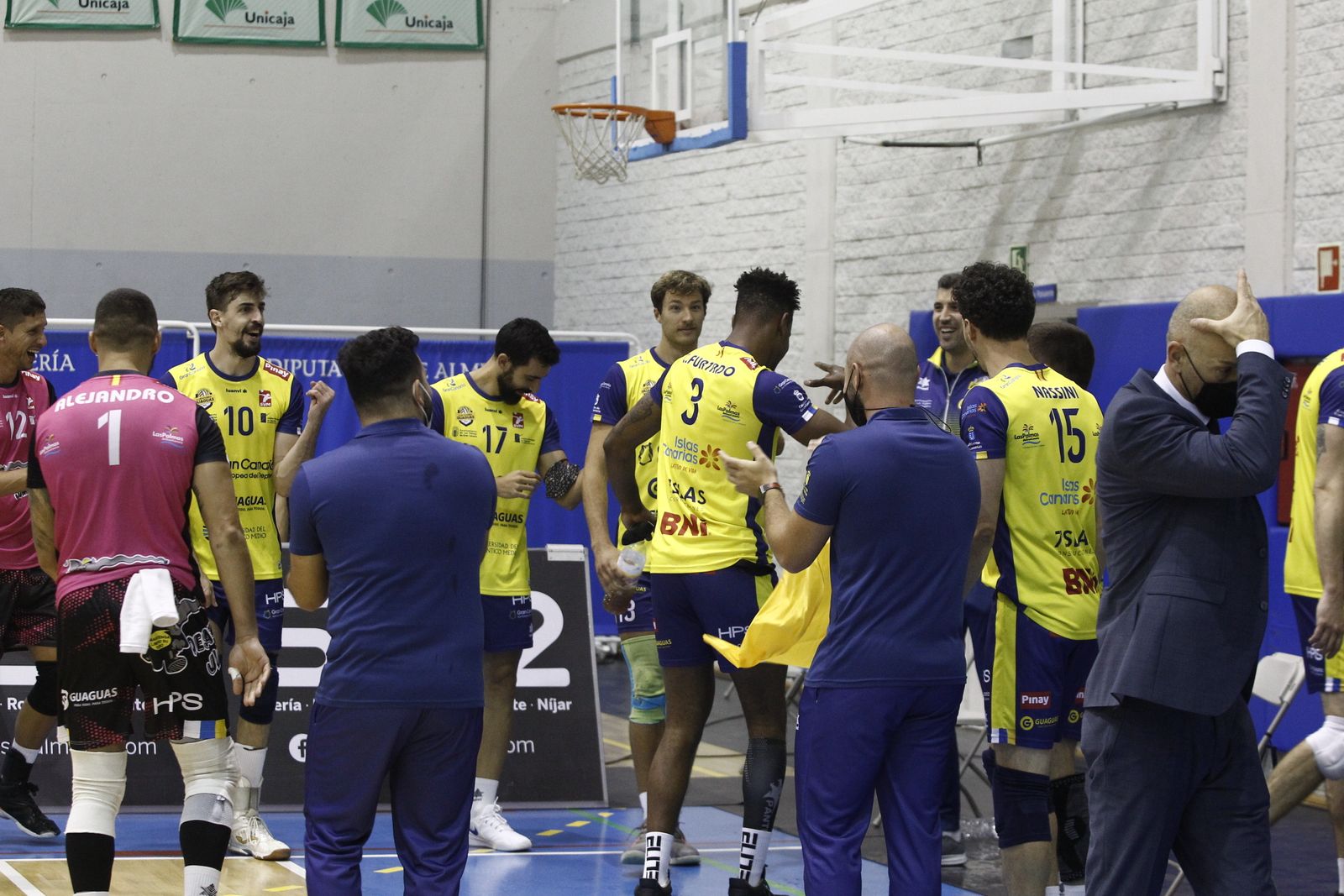 Fotogalería Unicaja Almería Voleibol-Guaguas Las Palmas