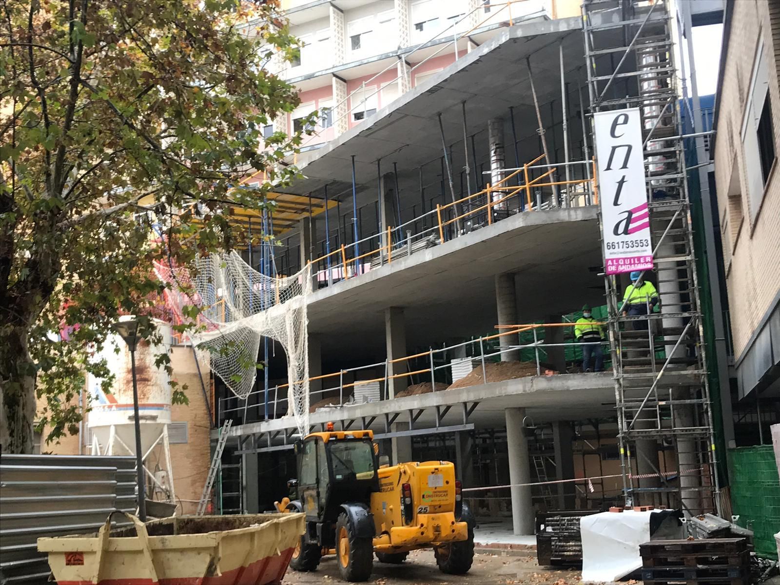 Una imagen de los trabajos.