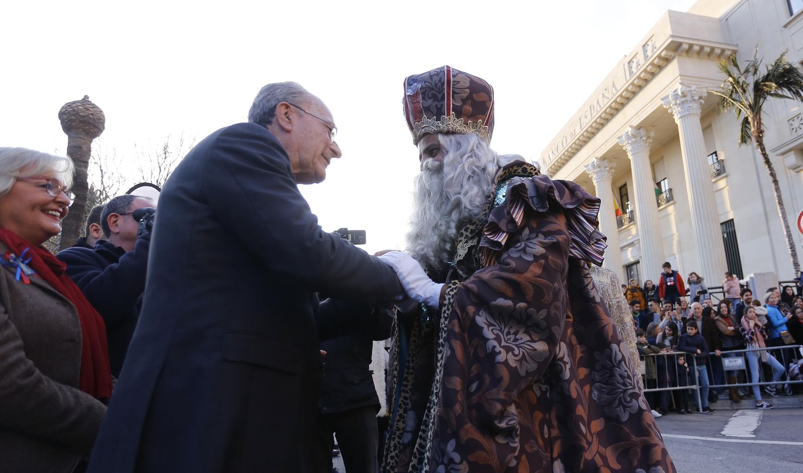 Fotos de la Cabalgata de Reyes Magos en Málaga 2020