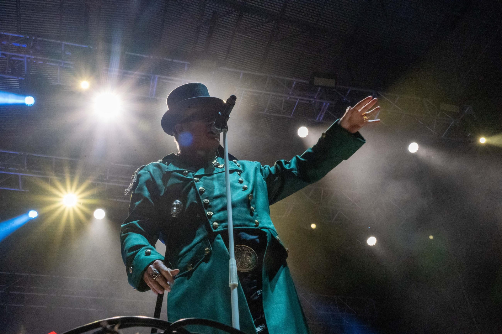 Colombinas 2025: Imágenes del concierto de Seguridad Social en las Fiestas Colombinas