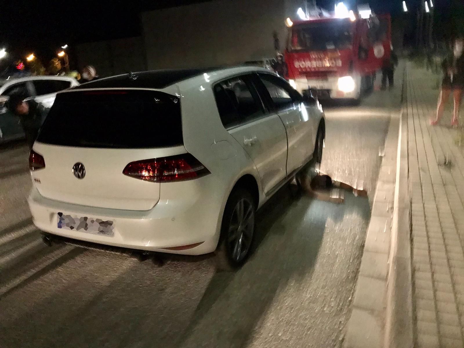 Imagen del atropello.