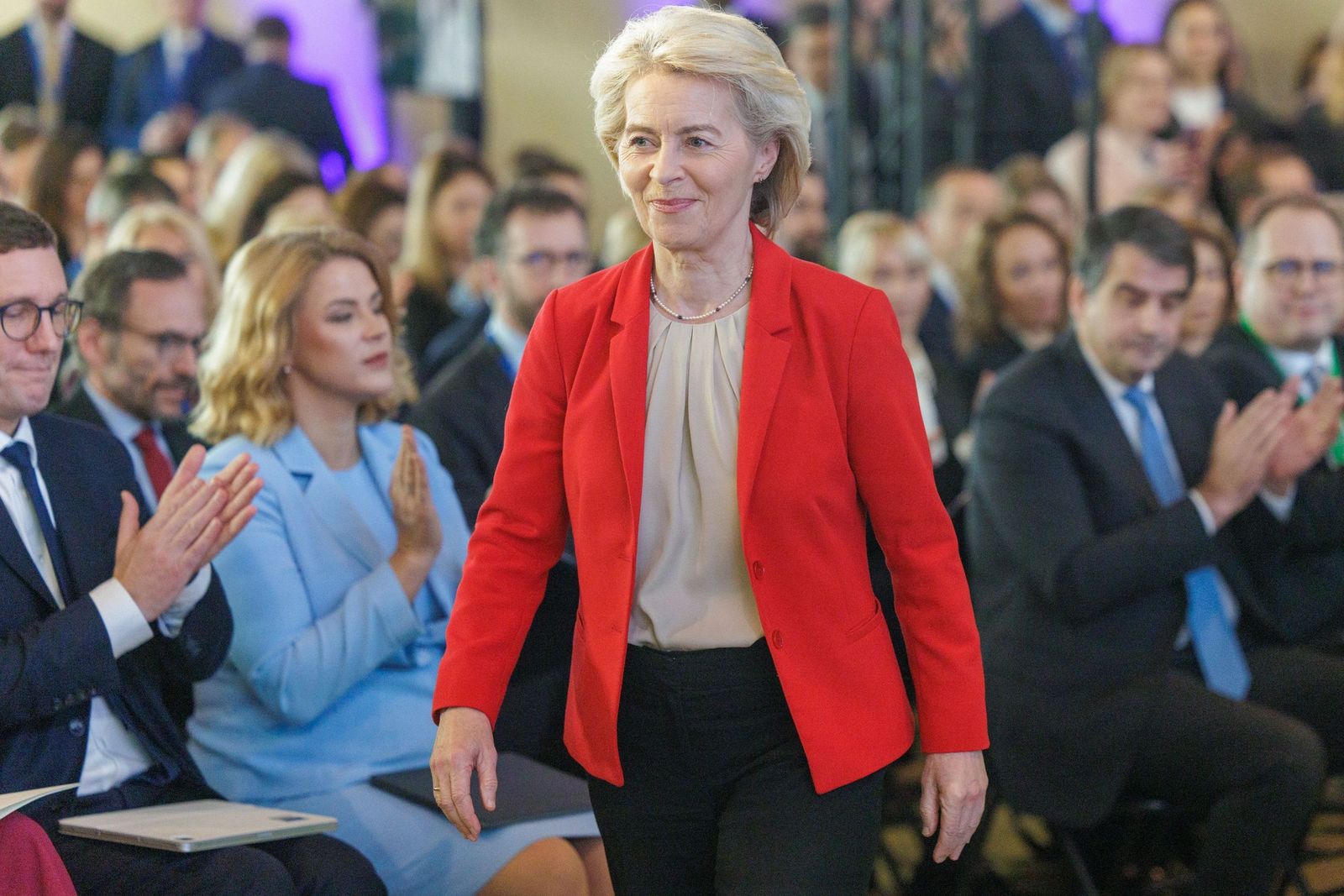 Ursula Von der Leyen, este jueves en Bruselas