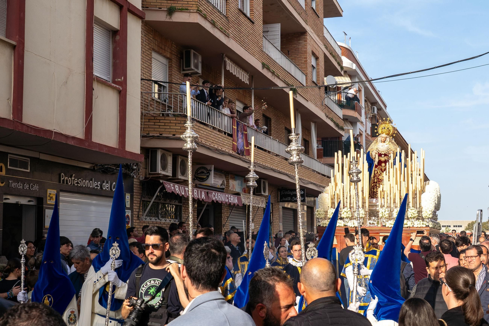 Imágenes de la procesión de la Virgen del Prado
