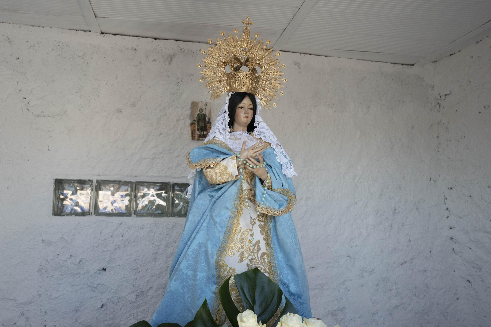 Las imágenes de la romería en Cuevas de Los Úbeda