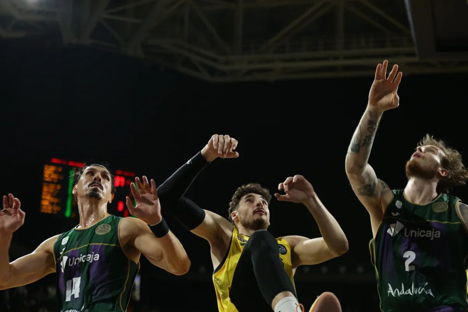 El Mersin-Unicaja, en fotos