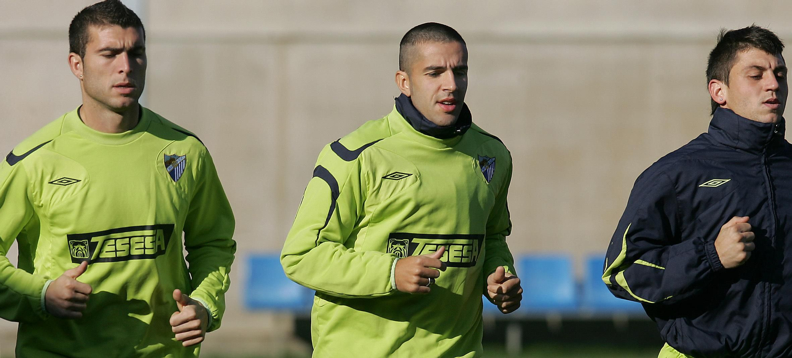 Las fotos de Jonatan Valle con el Málaga CF