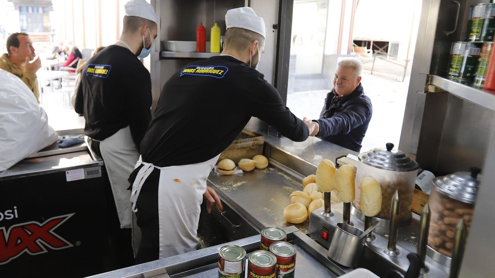 Kiosco de hamburguesas Hermanos Rodriguez