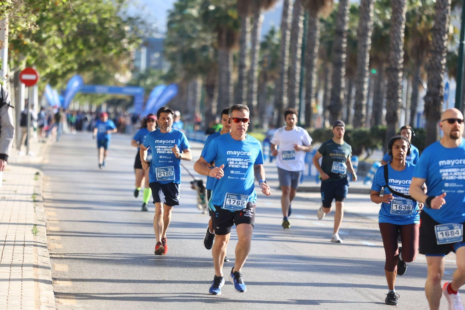 Las mejores fotos de la I Carrera Solidaria Mayoral de Málaga