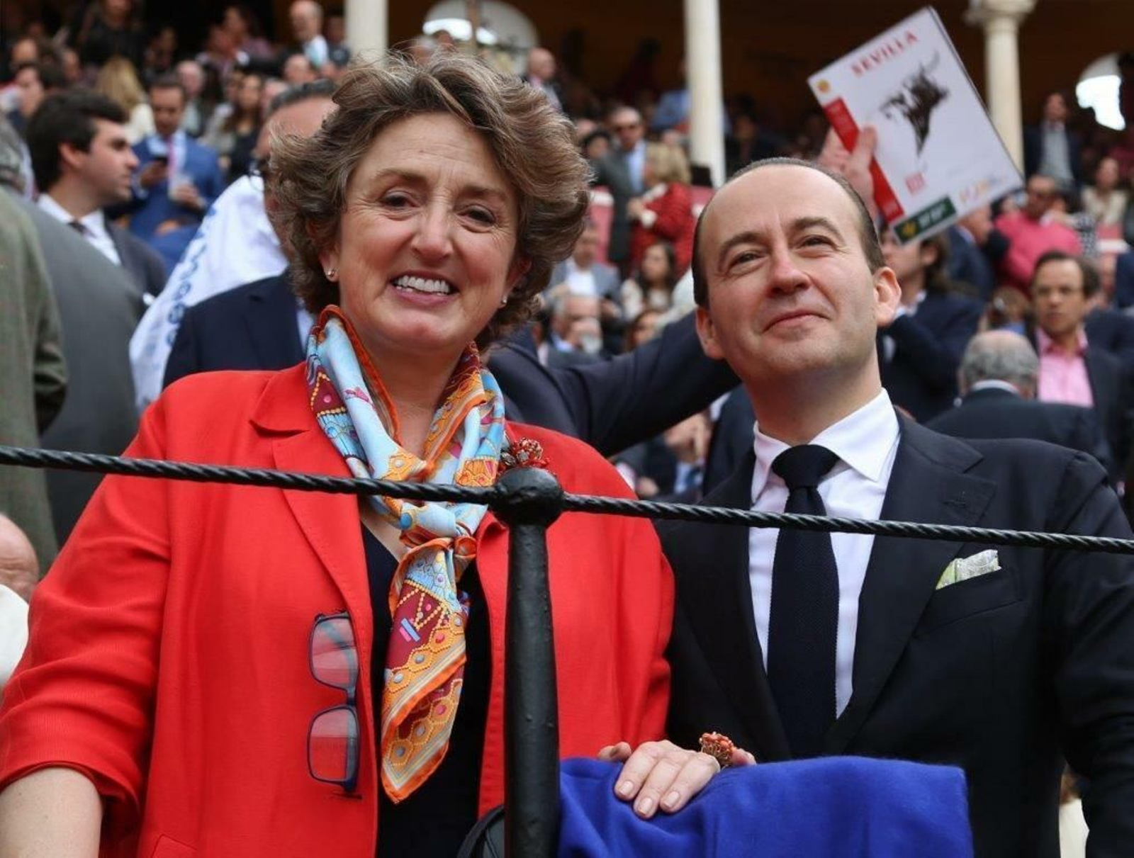 Almudena Maza y Cedric Reversade.