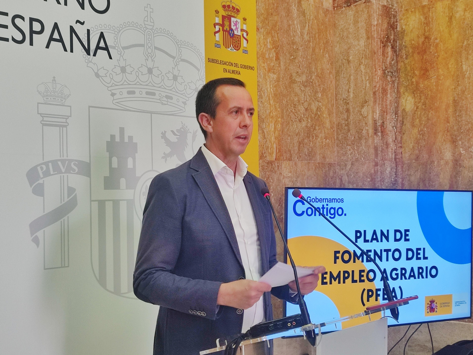 José María Martín, subdelegado de Gobierno de España en Almería.