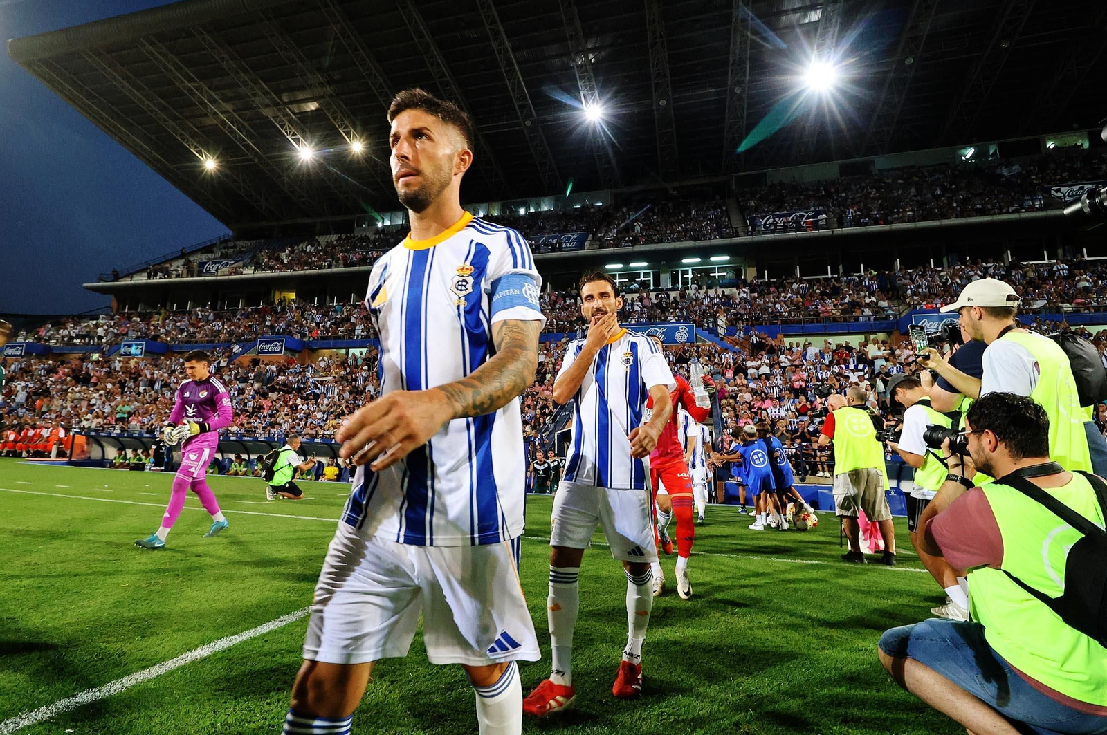 Las mejores imágenes del Trofeo Colombino con el Recreativo de Huelva, Zamora y Cacereño