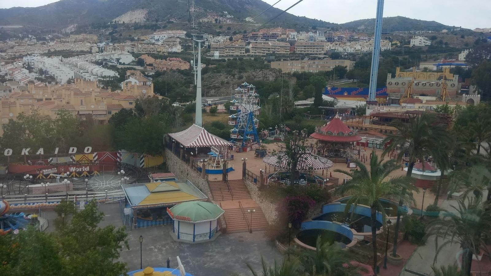 El parque se encuentra en al actualidad en estado de abandono. El parque se encuentra en al actualidad en estado de abandono.