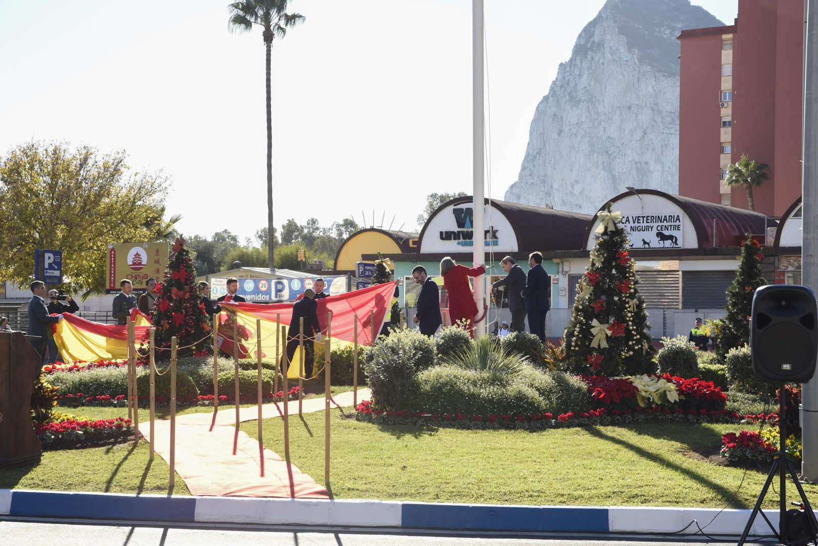 Fotos de la celebración del Día de la Constitución en La Línea
