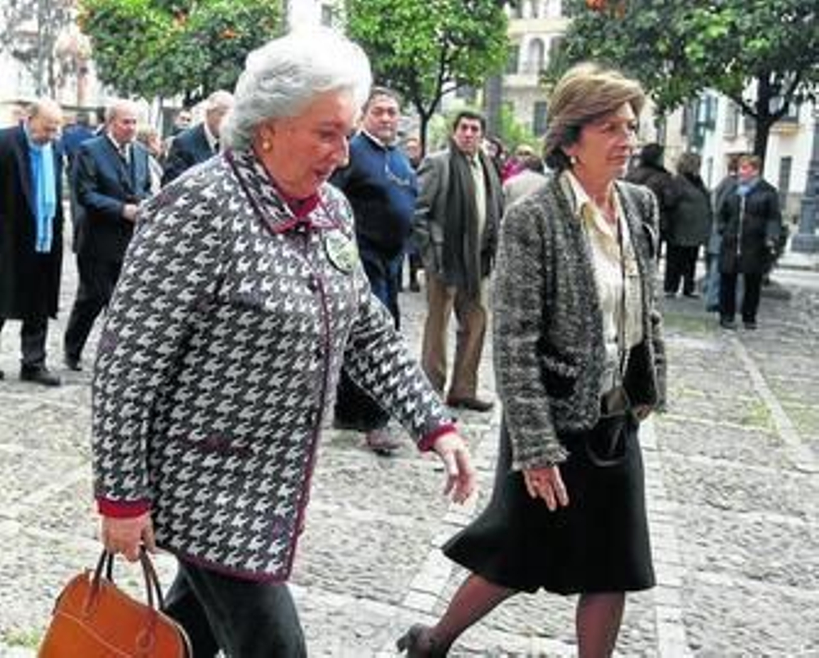 La infanta Pilar, hermana del rey Juan Carlos.