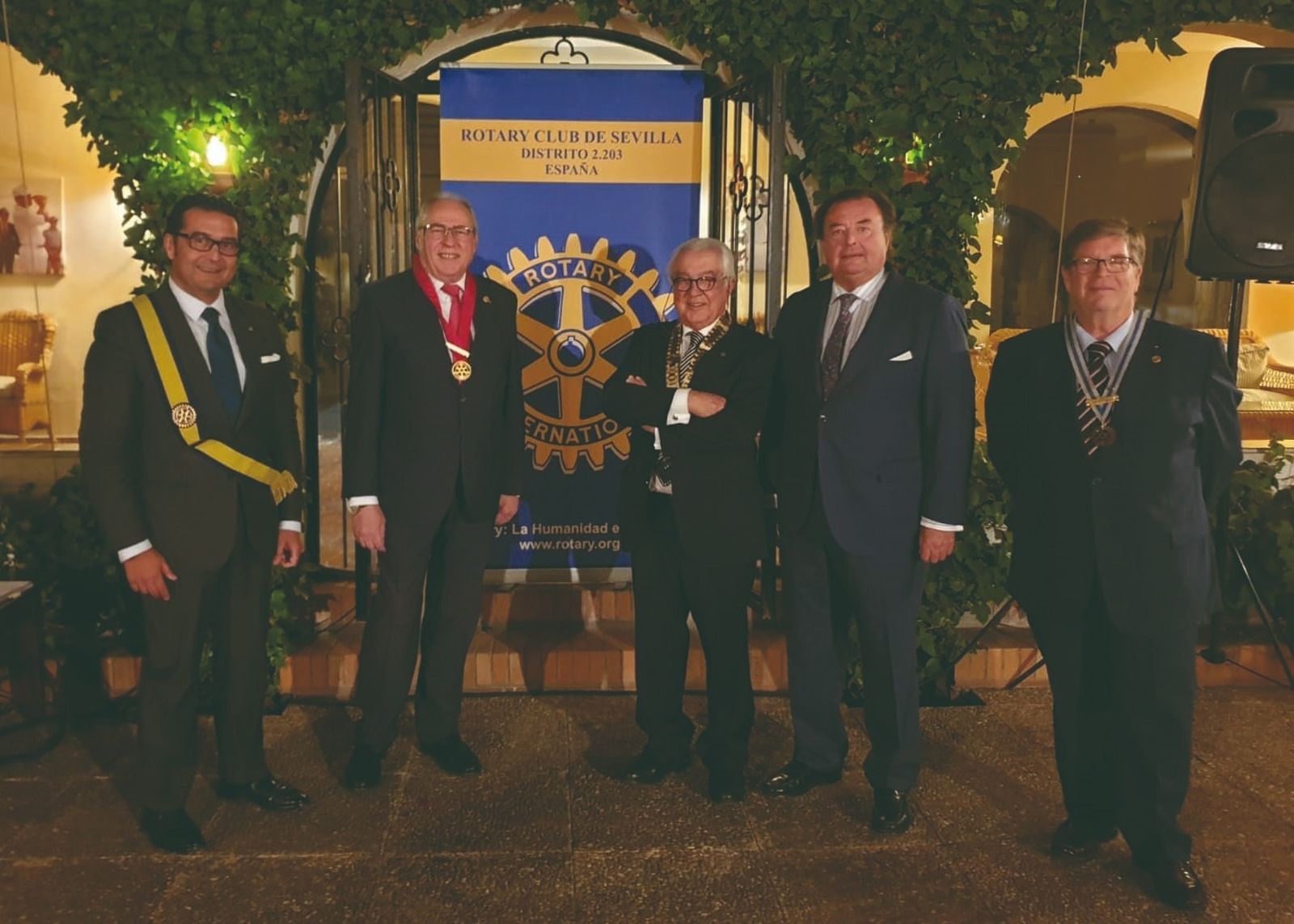 Dimas Rizzo, nuevo presidente de Rotary Club de Sevilla