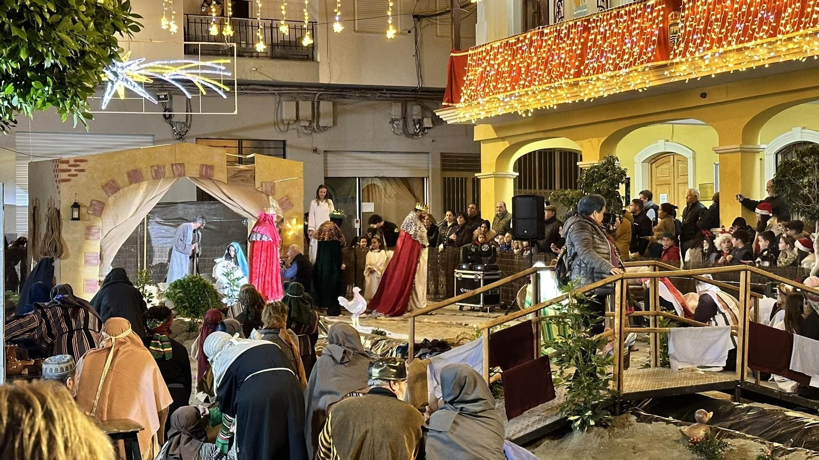 Así es el Belén Viviente de la Villa de Gádor, el más grande de Almería