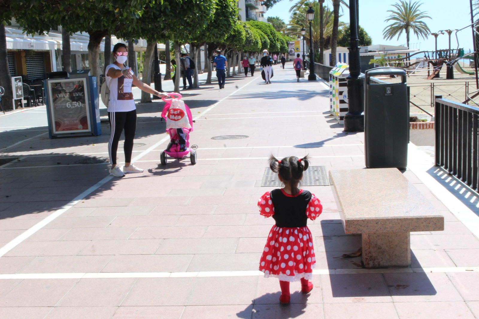 Las fotos de Marbella en el inicio de la fase 1 de la desescalada