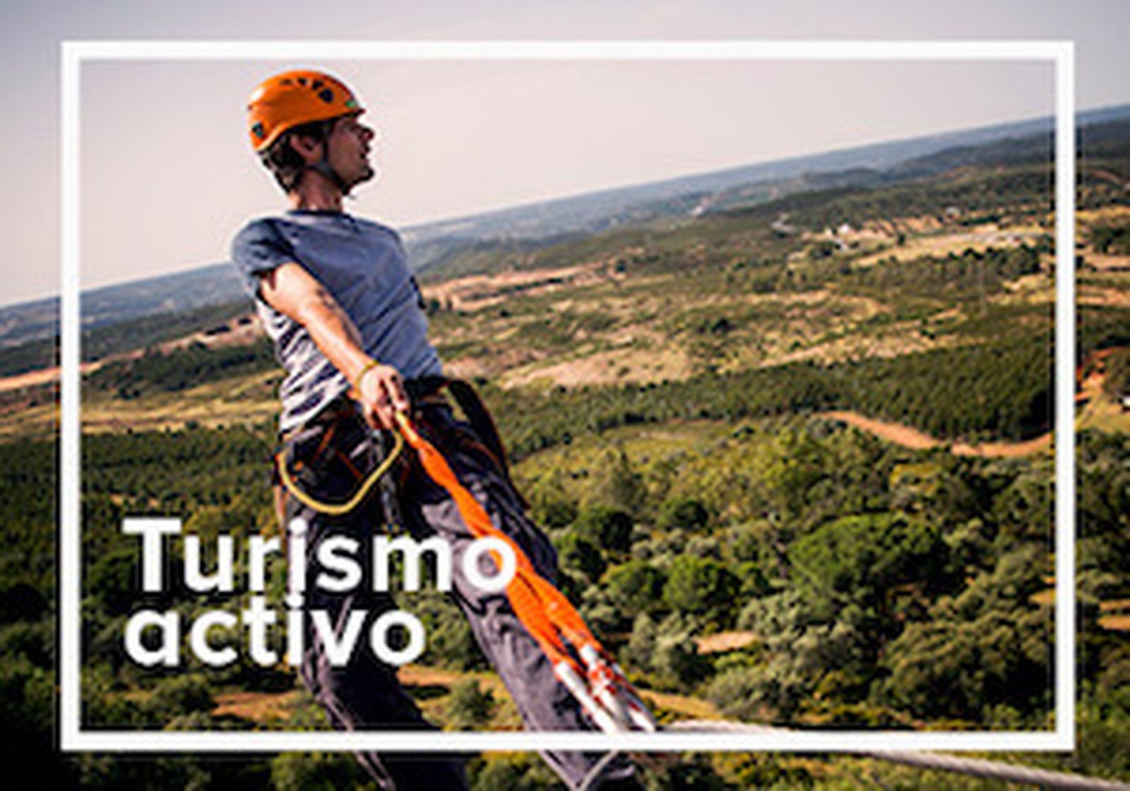 El turismo activo es uno de los principios de Andévalo Aventura.