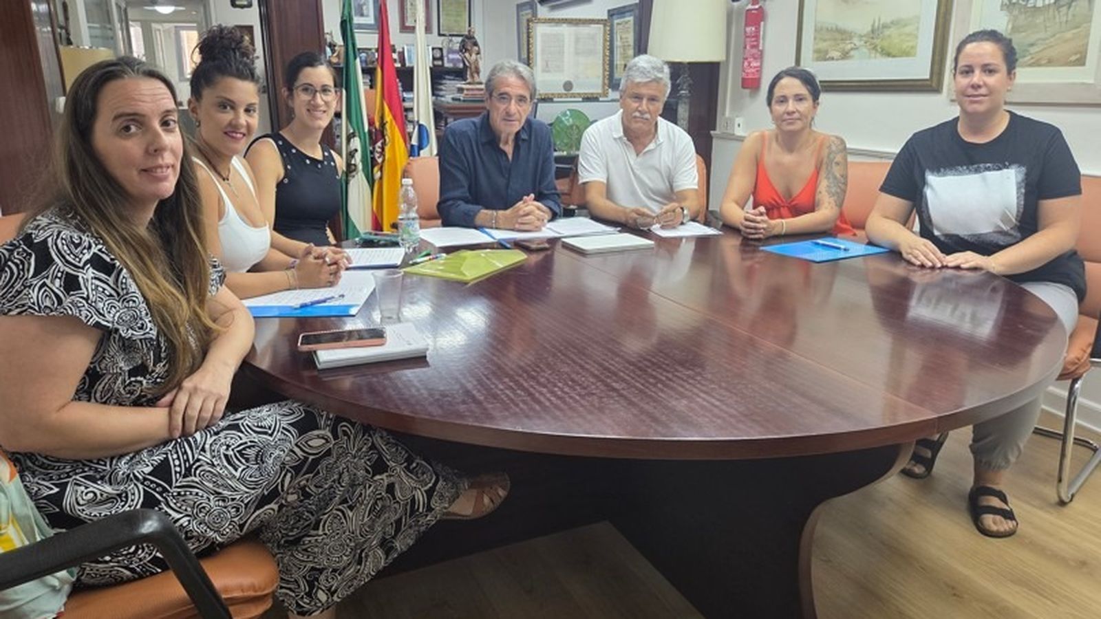 Reunión en el Colegio de Enfermería de Cádiz con los afectados por los cambios en la bolsa del SAS.