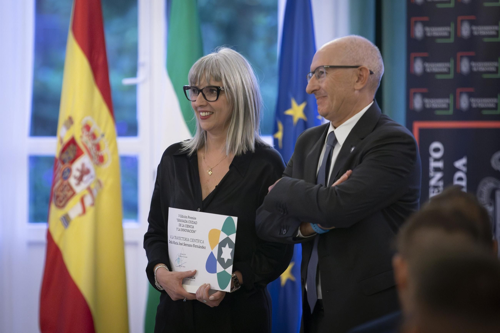 Todas las imágenes de la entrega de premios de la Ciencia y la Innovación en Granada