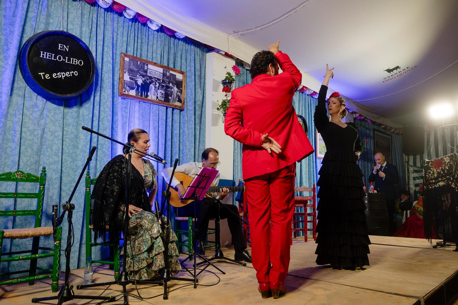 Las imágenes del Pregón de Helo-Libo en la Feria en El Puerto