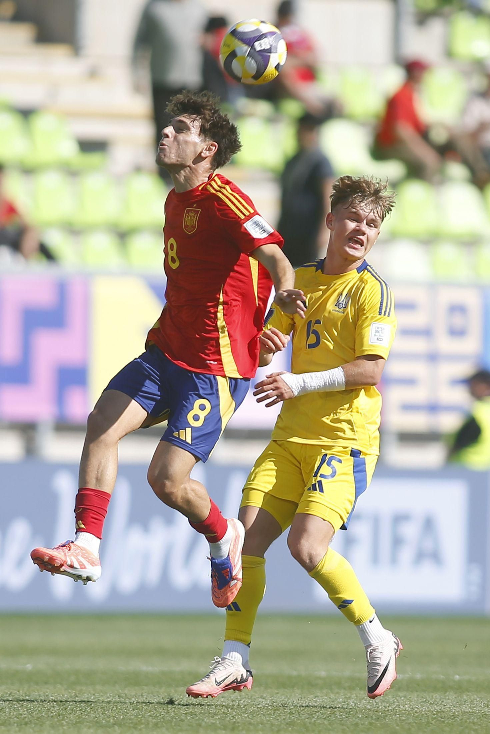 Las mejores fotos del Ucrania-España sub 20