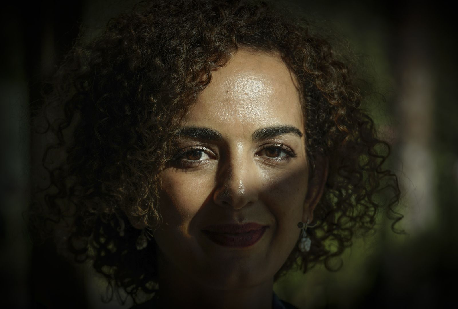 Leila Slimani (Rabat, 1981), el jueves en la Fundación Tres Culturas de Sevilla.