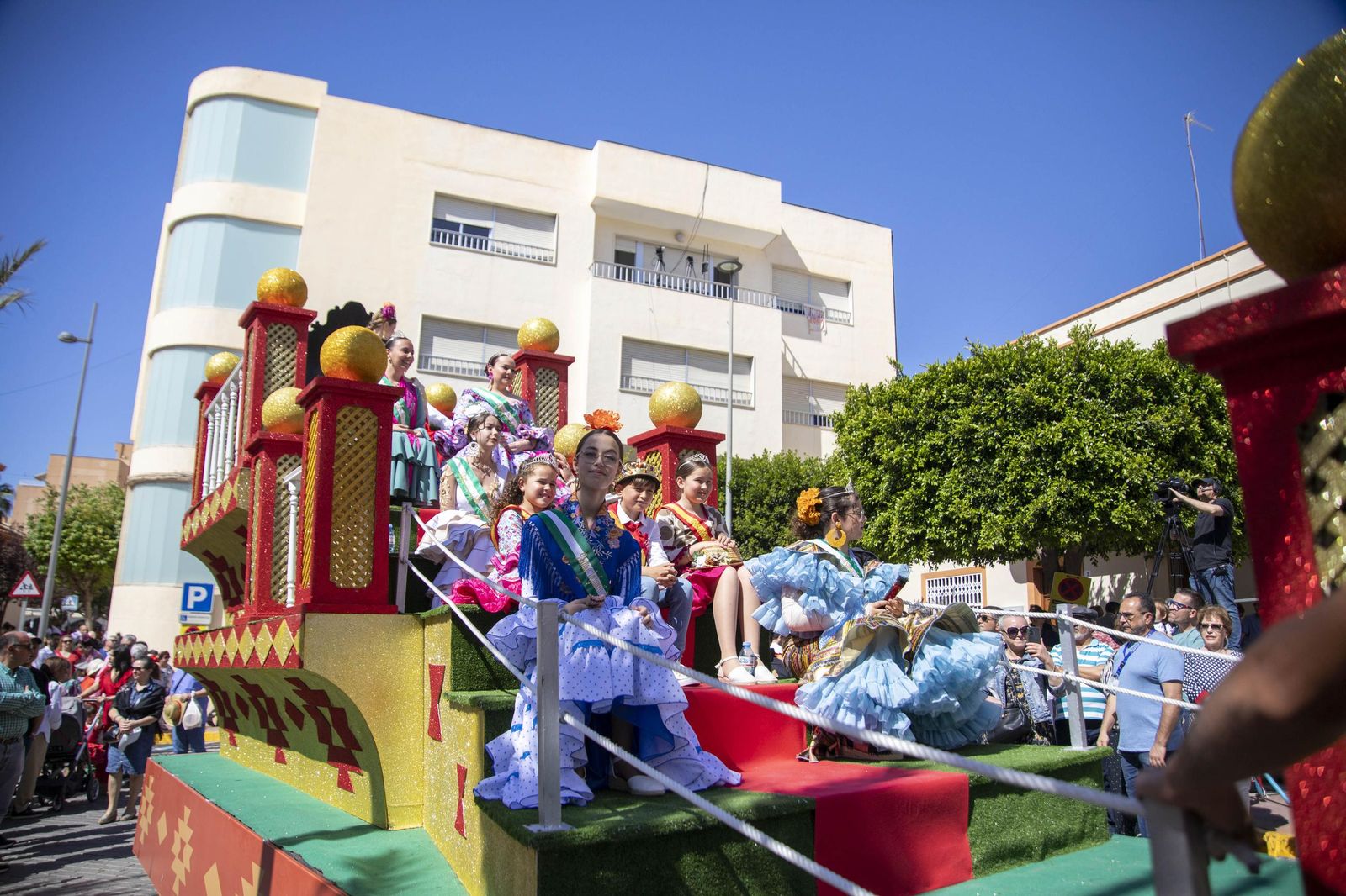 Las imágnes de la misa y procesión en honor a San Marcos en El Ejido