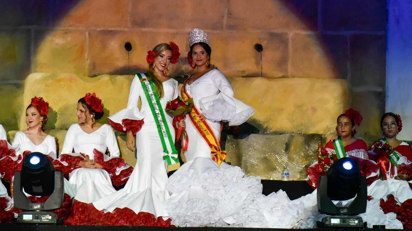 Fotos de la coronación de la Feria Real de San Roque 2022
