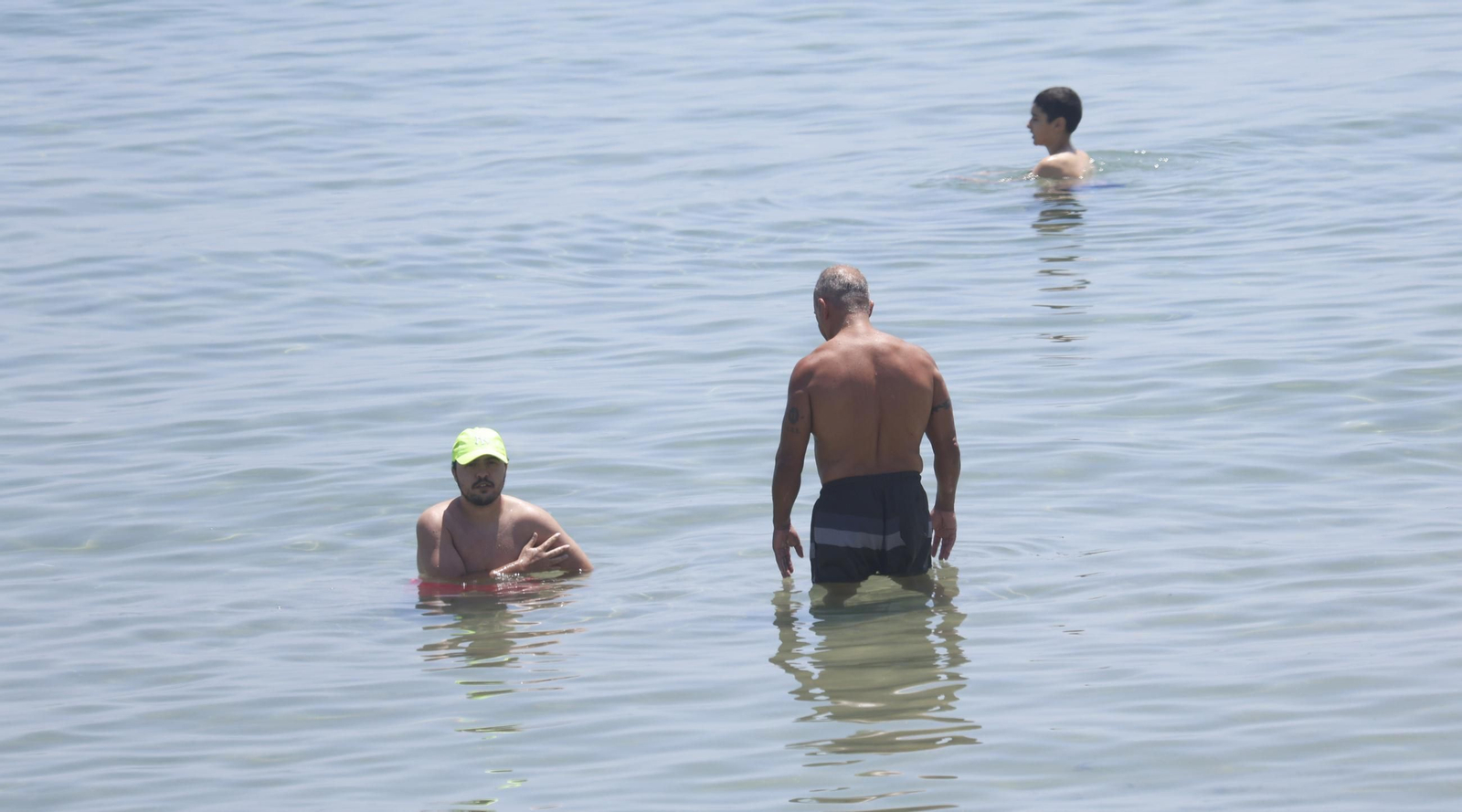 Fotos del sábado en la playa de Getares
