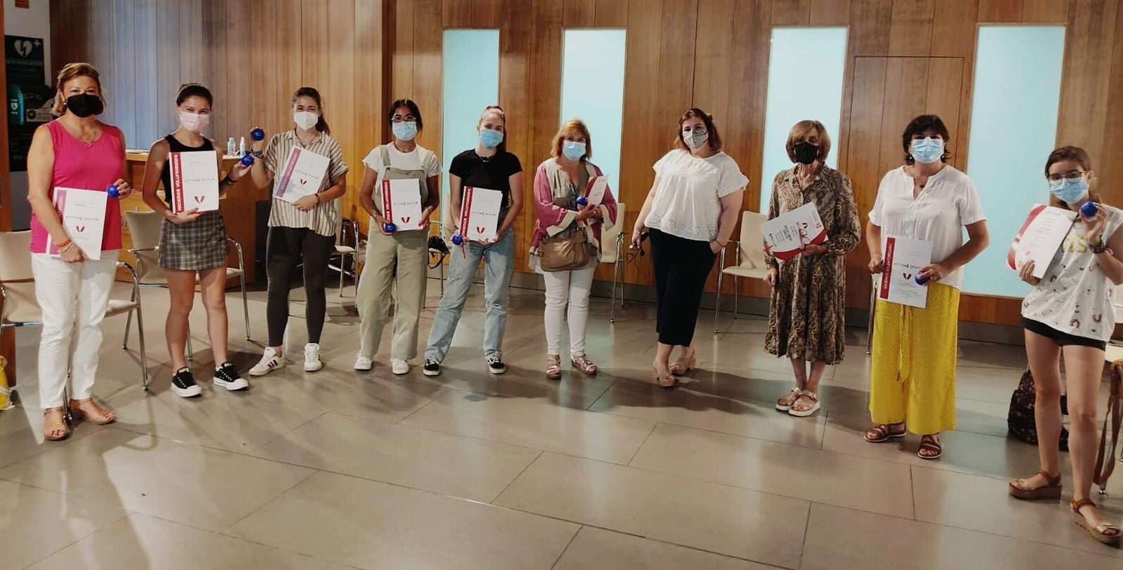 Participantes en uno de los talleres organizados por la Plataforma de Voluntariado de Córdoba.