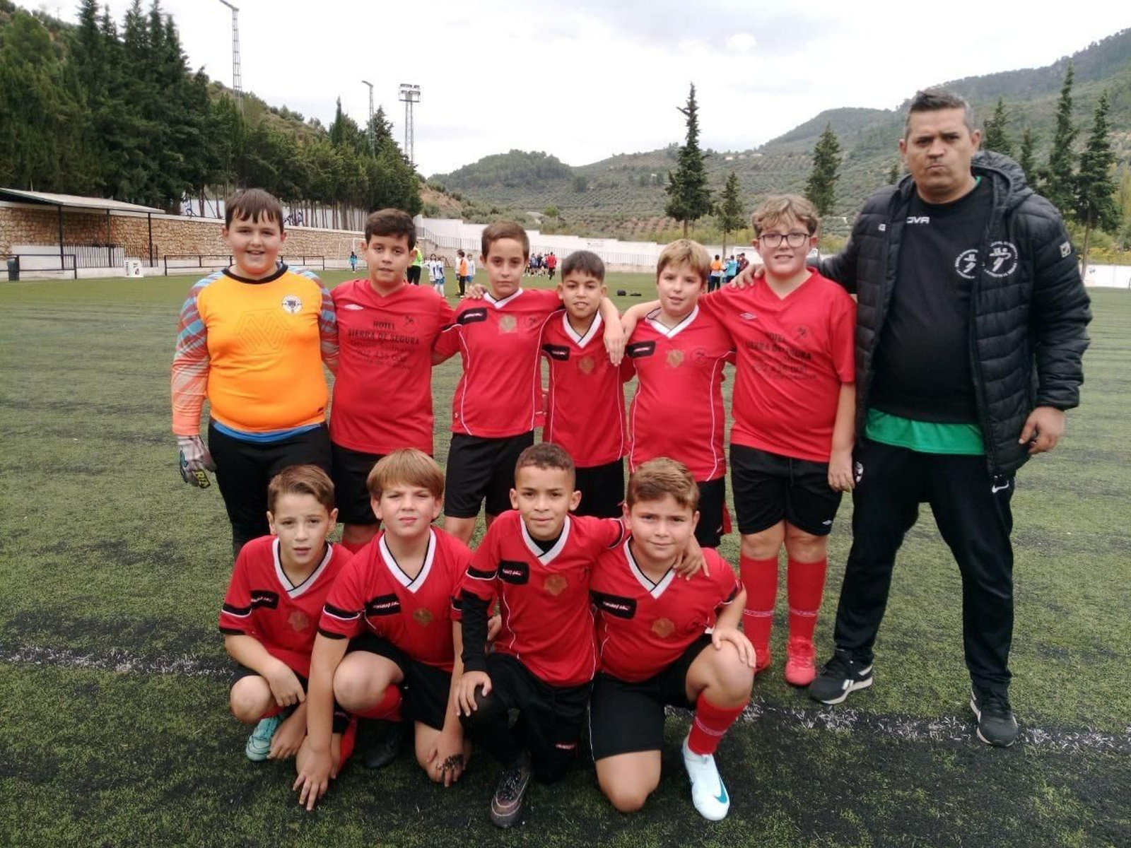 Equipo alevín fútbol 7